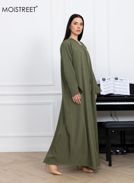 MOiSTREET Melange Handmade Abaya (8773512790243)