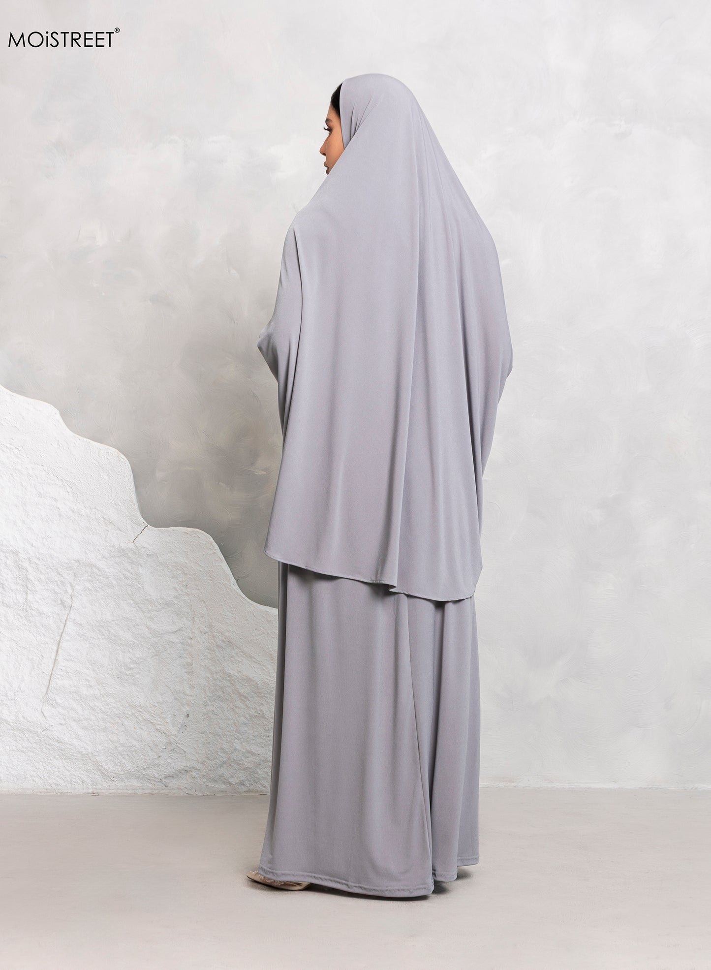 MOiSTREET Prayer Set Grey Premium Jersey (8841657745635)