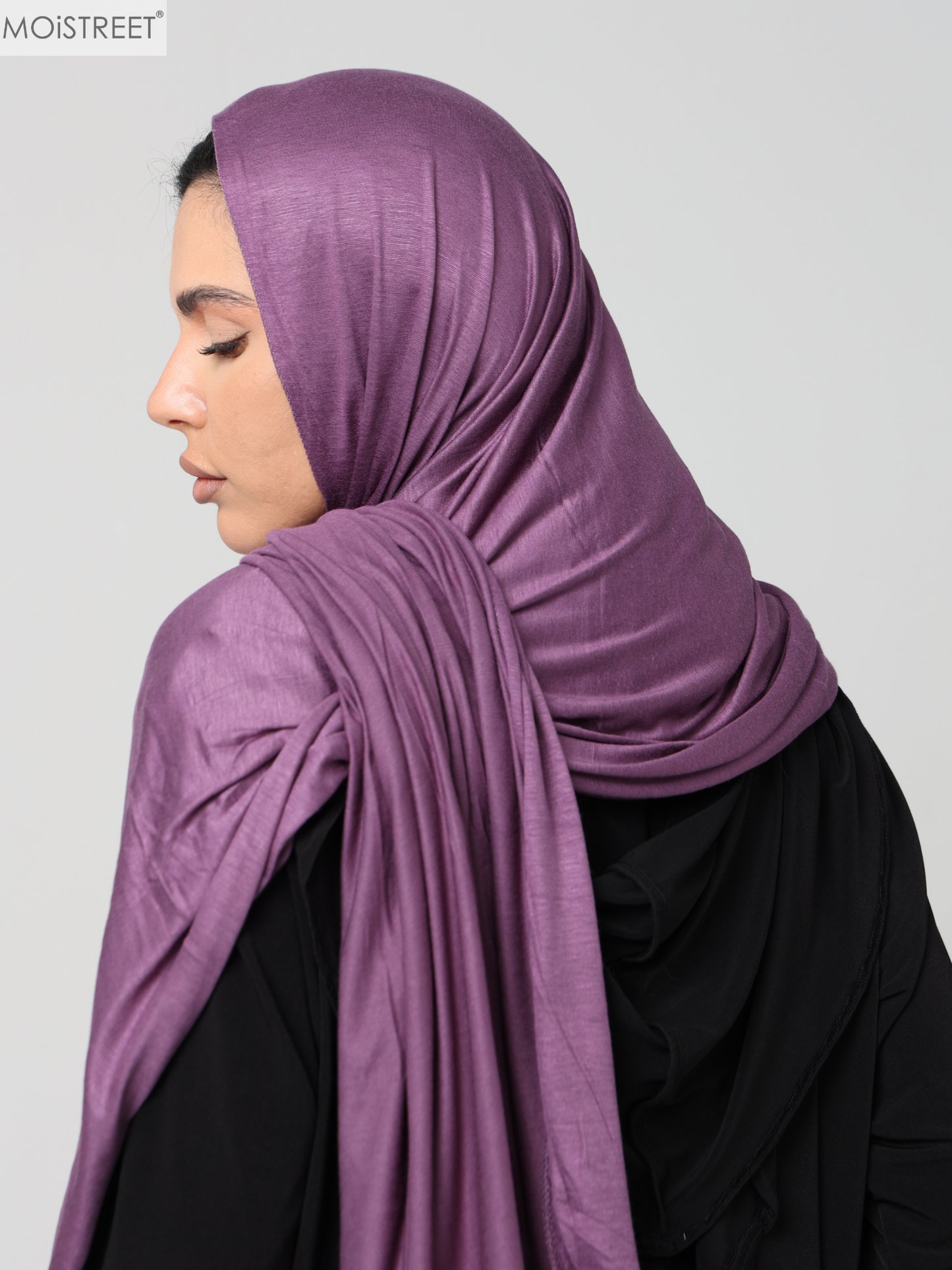 MOiSTREET Hijab Grape Jersey (8843831410915)