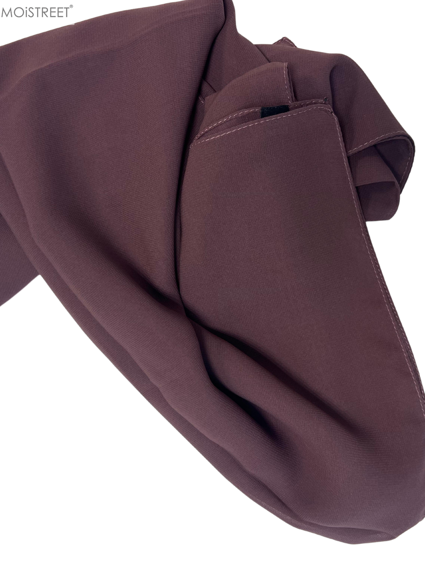 MOiSTREET Hijab Chiffon Brown (8843861459171)