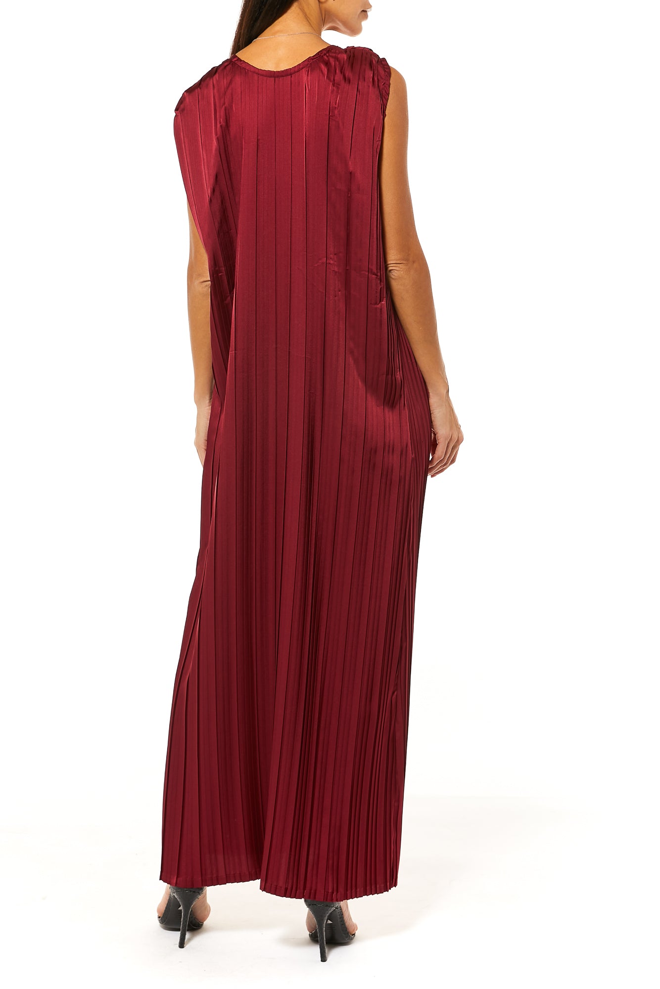 MOiSTREET Maroon Under Dress (7478729375971)