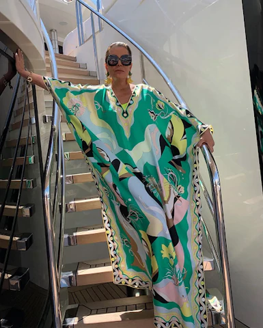 Famous People Who Adore Kaftans