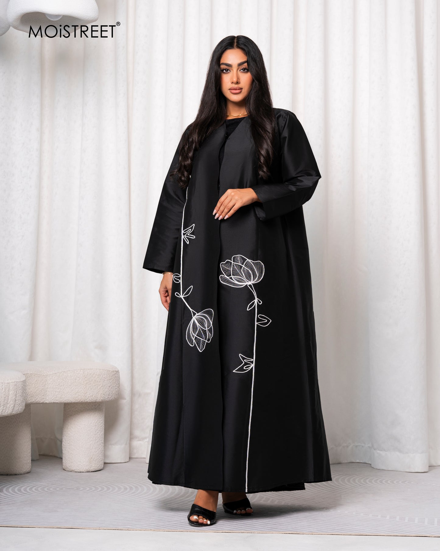 MOiSTREET Handmade Tafta Abaya (8679067451619)