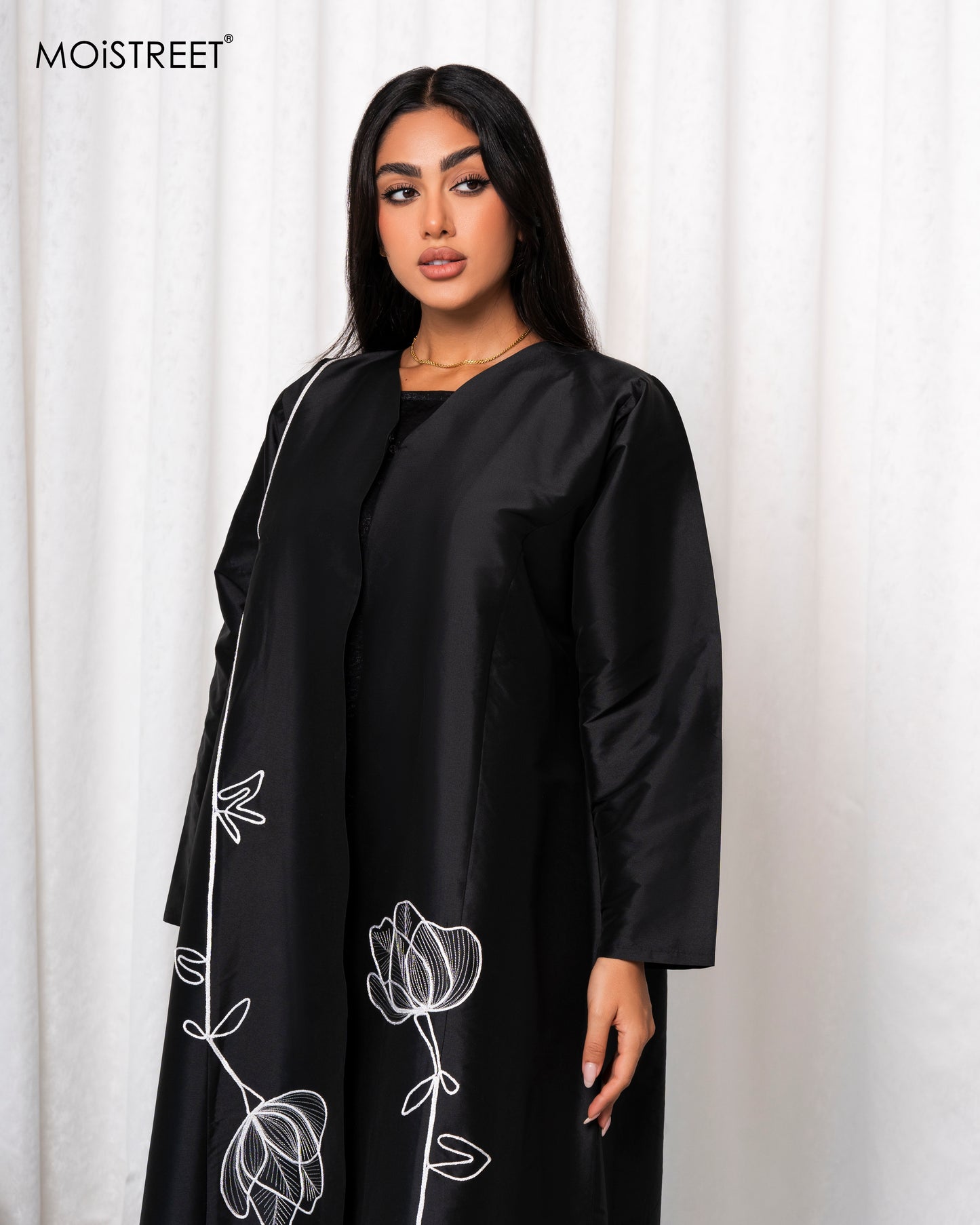 MOiSTREET Handmade Tafta Abaya (8679067451619)