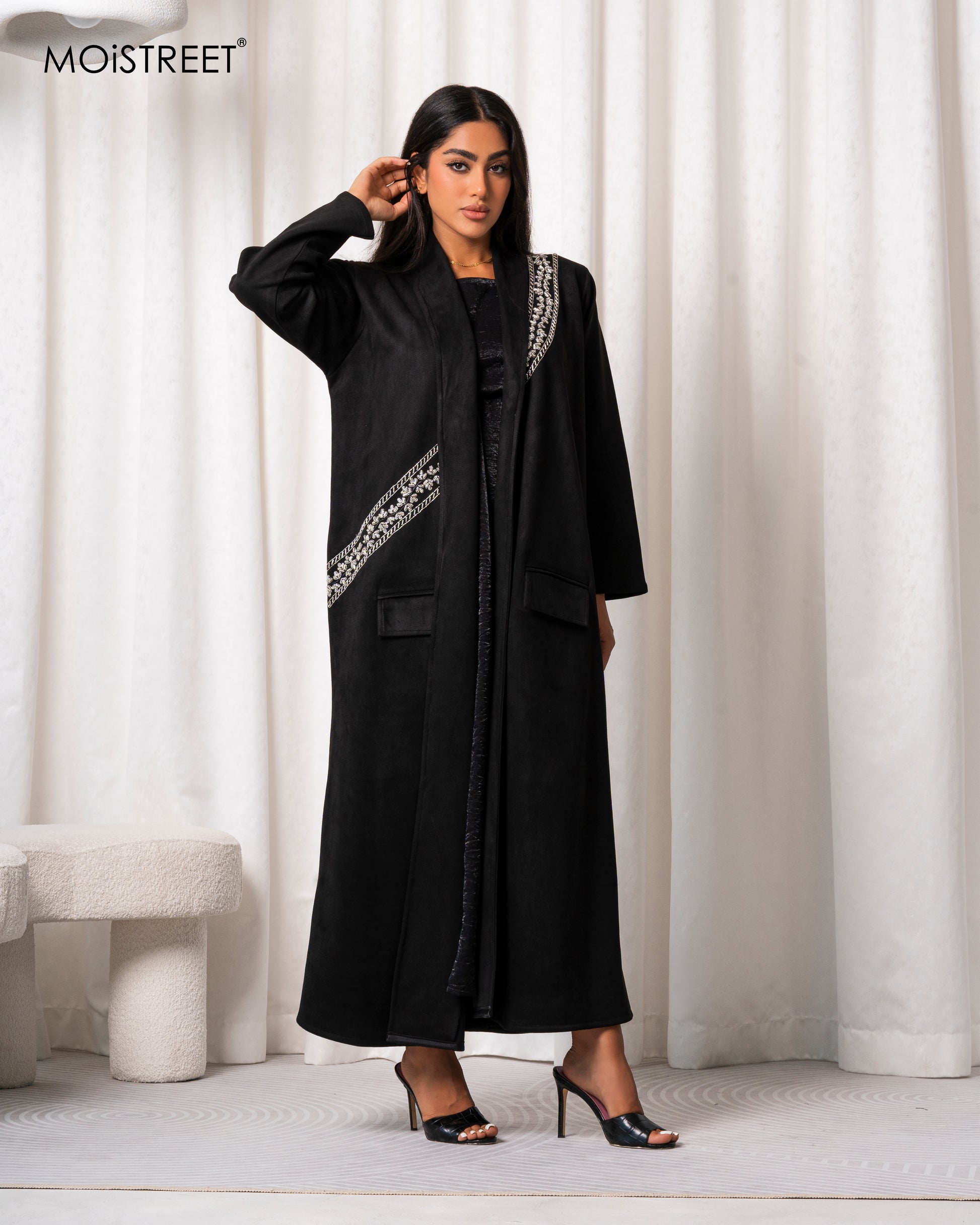 MOiSTREET Handmade Shamua Abaya (8679087898851)