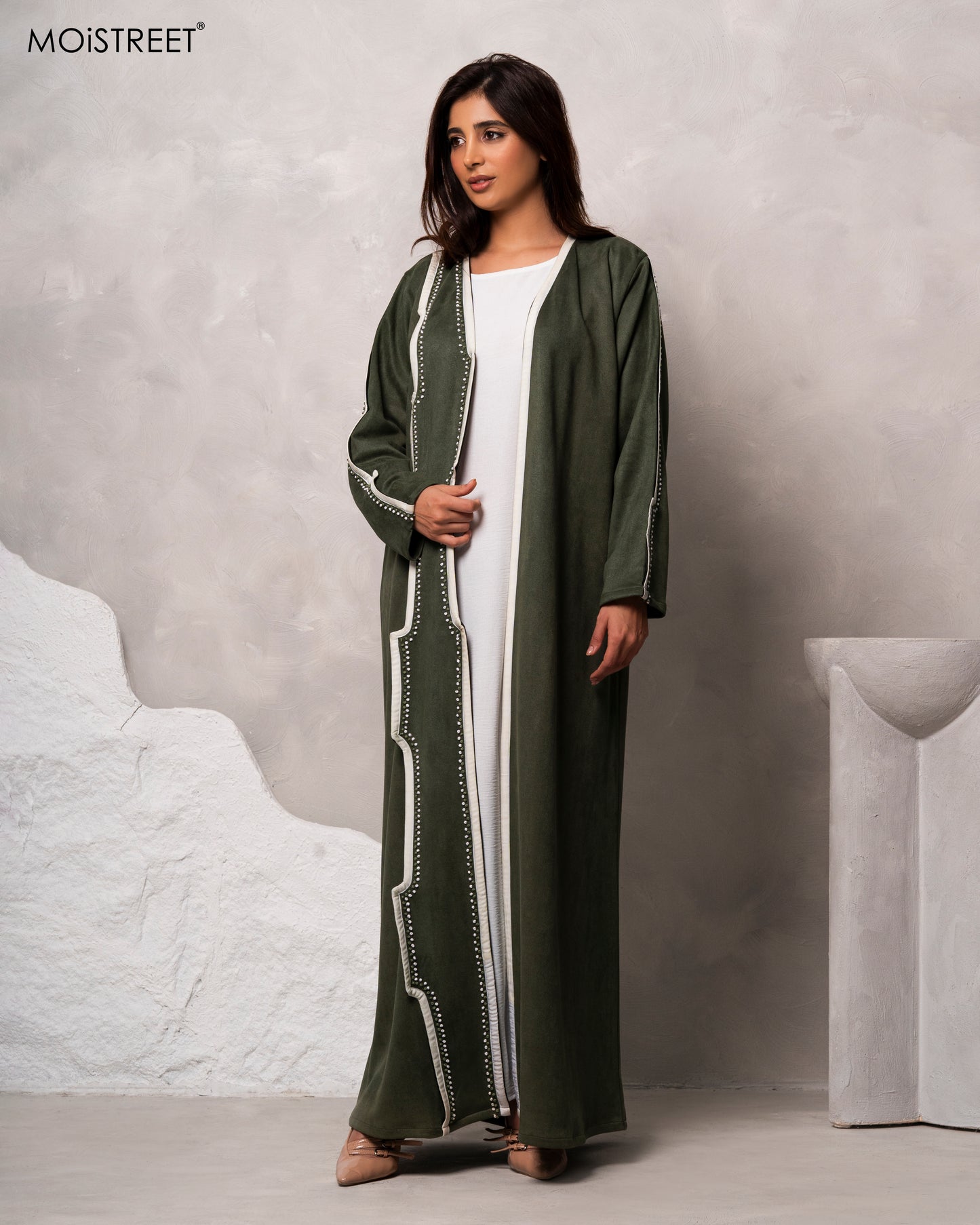 MOiSTREET Handmade Shamua Abaya (8679082066147)