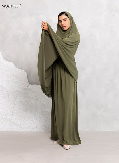 MOiSTREET Prayer Set Premium Jersey Green (8841659121891)