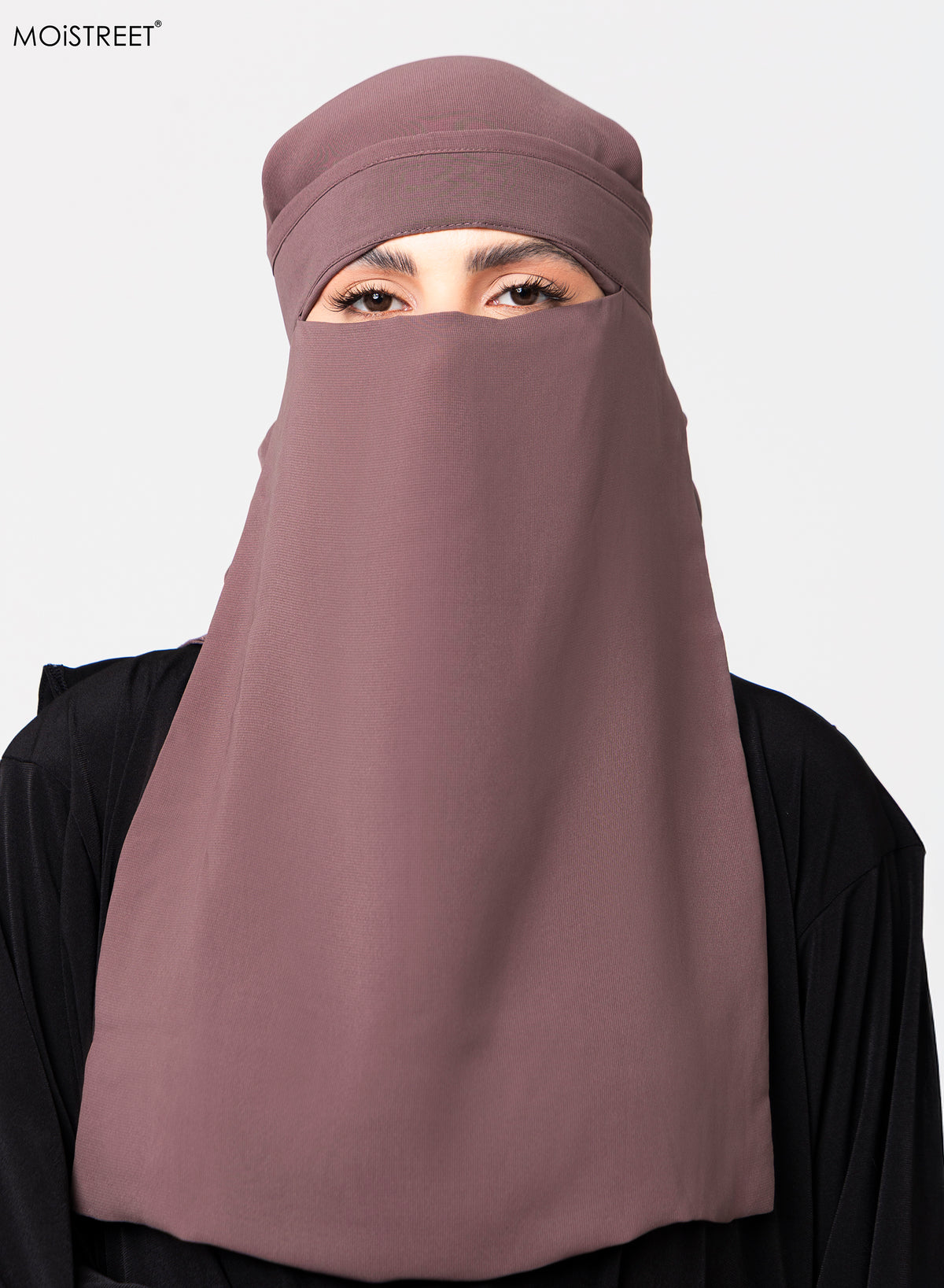 MOiSTREET Islamic Niqab Wool Chiffon (8842218340579)
