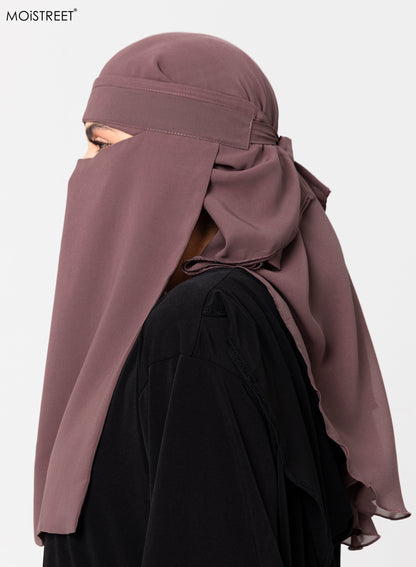 MOiSTREET Islamic Niqab Wool Chiffon (8842218340579)
