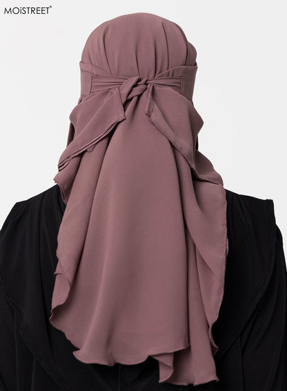 MOiSTREET Islamic Niqab Wool Chiffon (8842218340579)