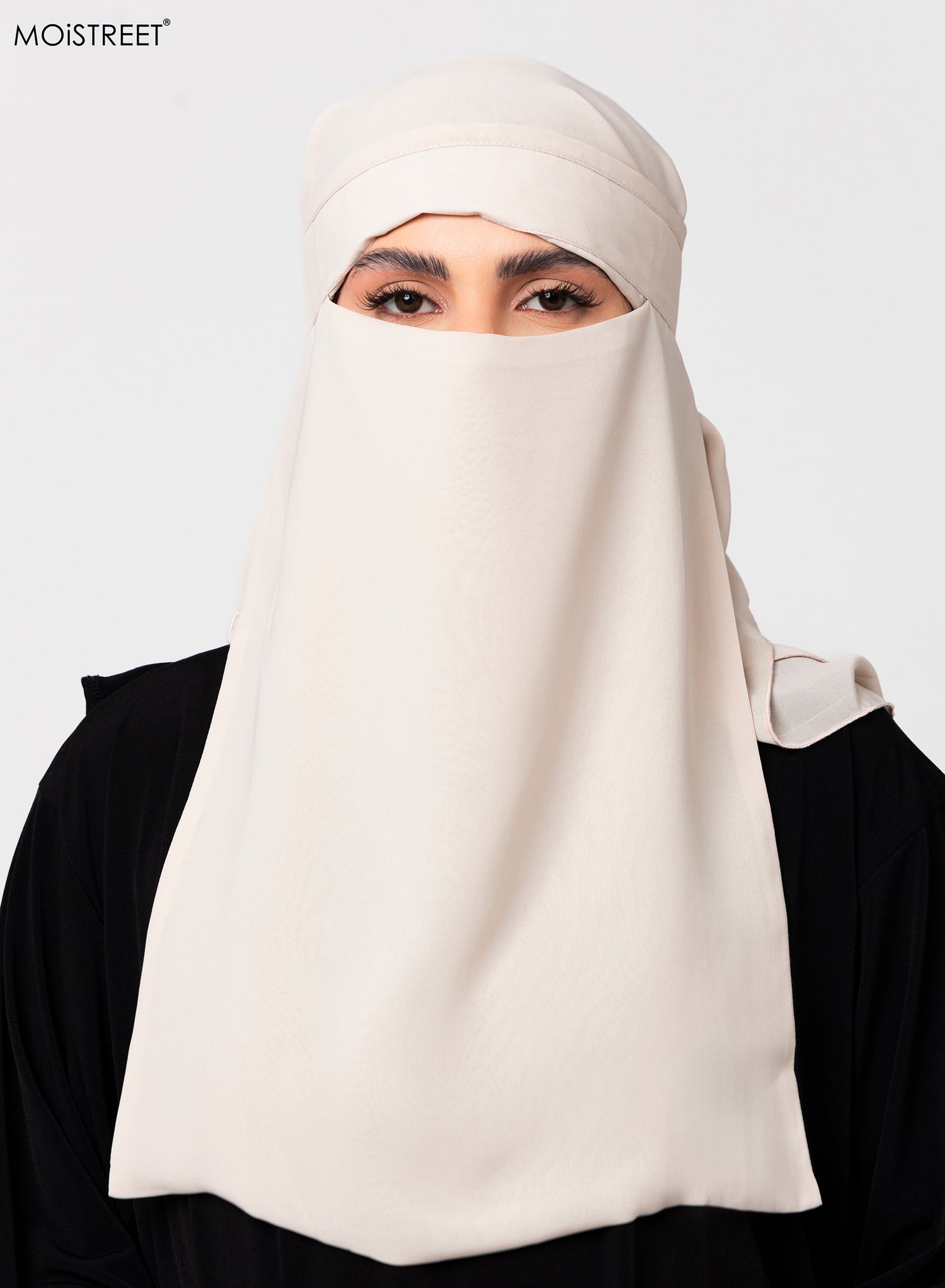 MOiSTREET Niqab Wool Chiffon (8842223321315)