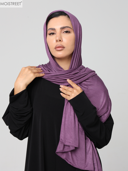 MOiSTREET Hijab Grape Jersey (8843831410915)