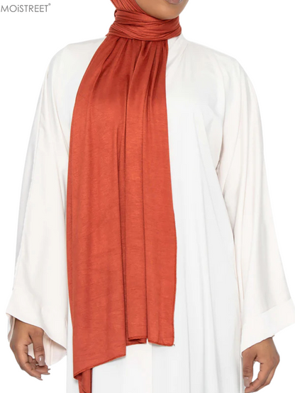 MOiSTREET Hijab Orange Jersey (8843849171171)