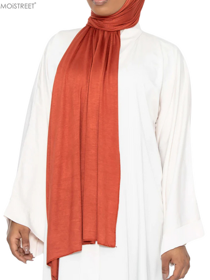 MOiSTREET Hijab Orange Jersey (8843849171171)