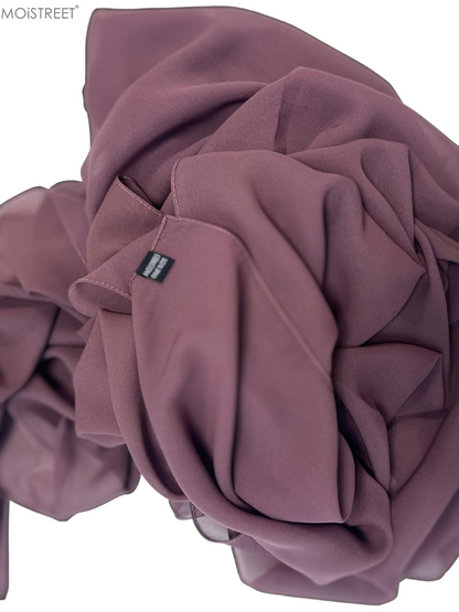 MOiSTREET Hijab Chiffon Brown (8843861459171)
