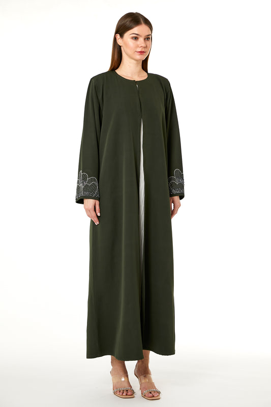 Copy of Navy CEY Melange Abaya (8102835781859)