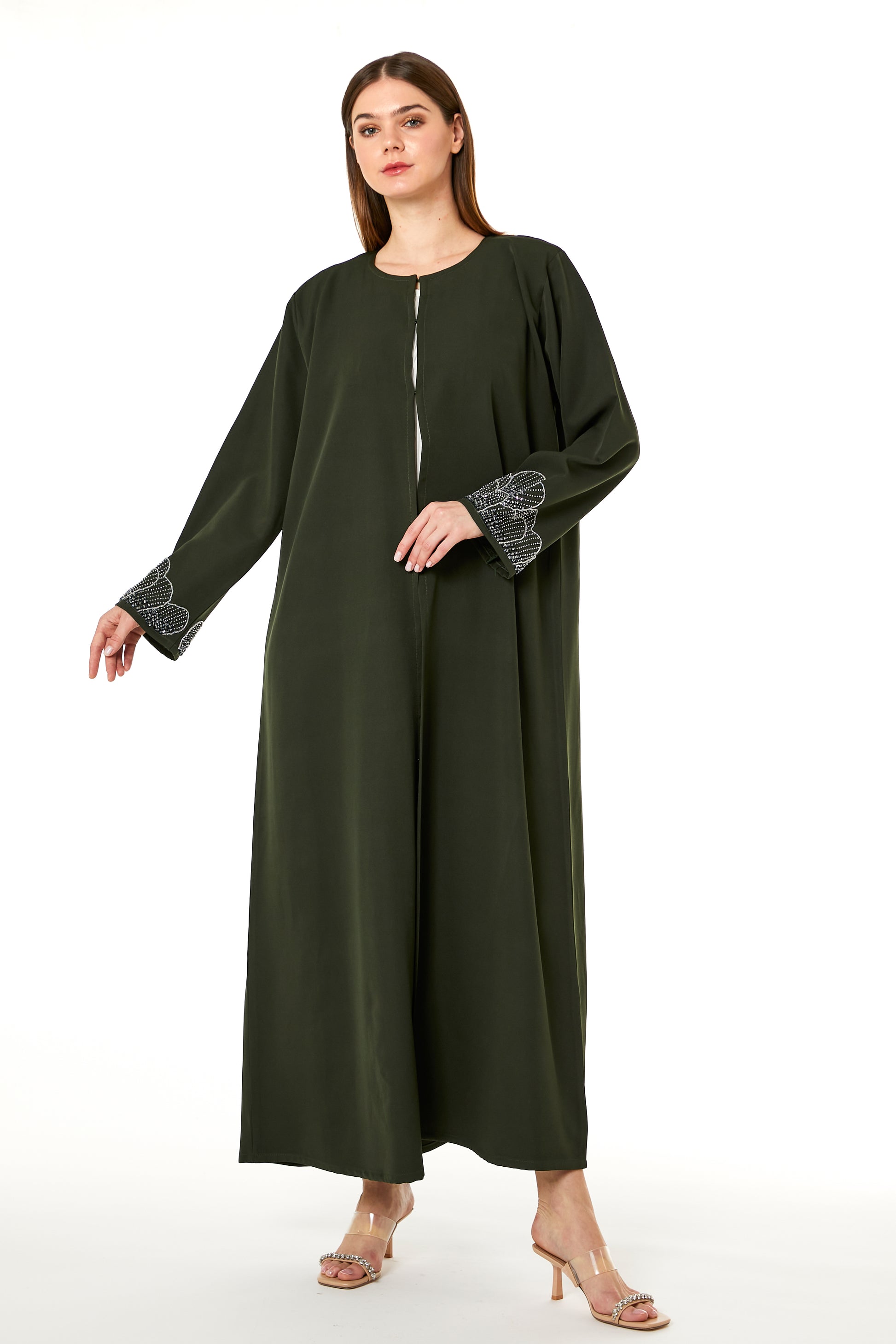 Copy of Navy CEY Melange Abaya (8102835781859)