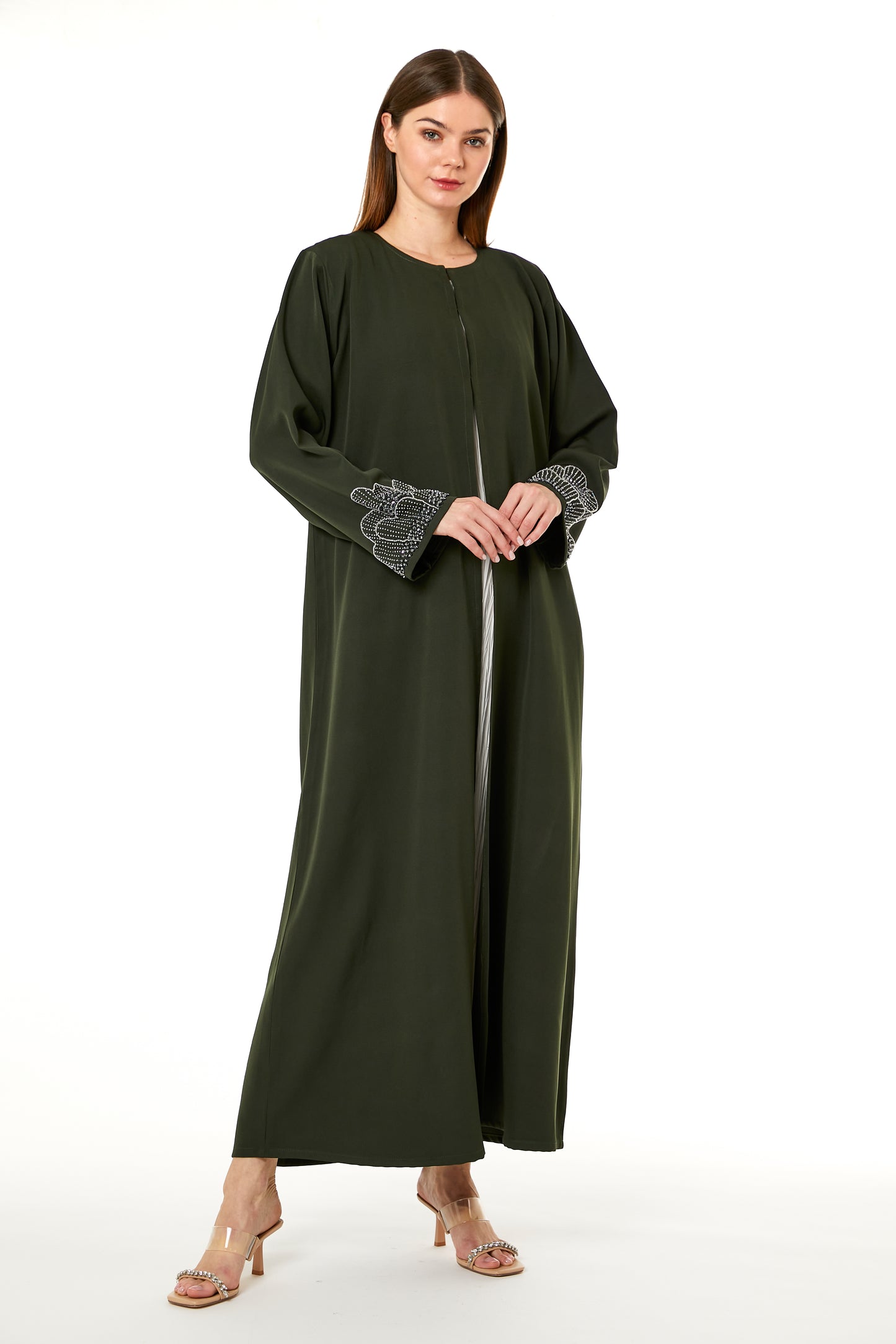 Copy of Navy CEY Melange Abaya (8102835781859)