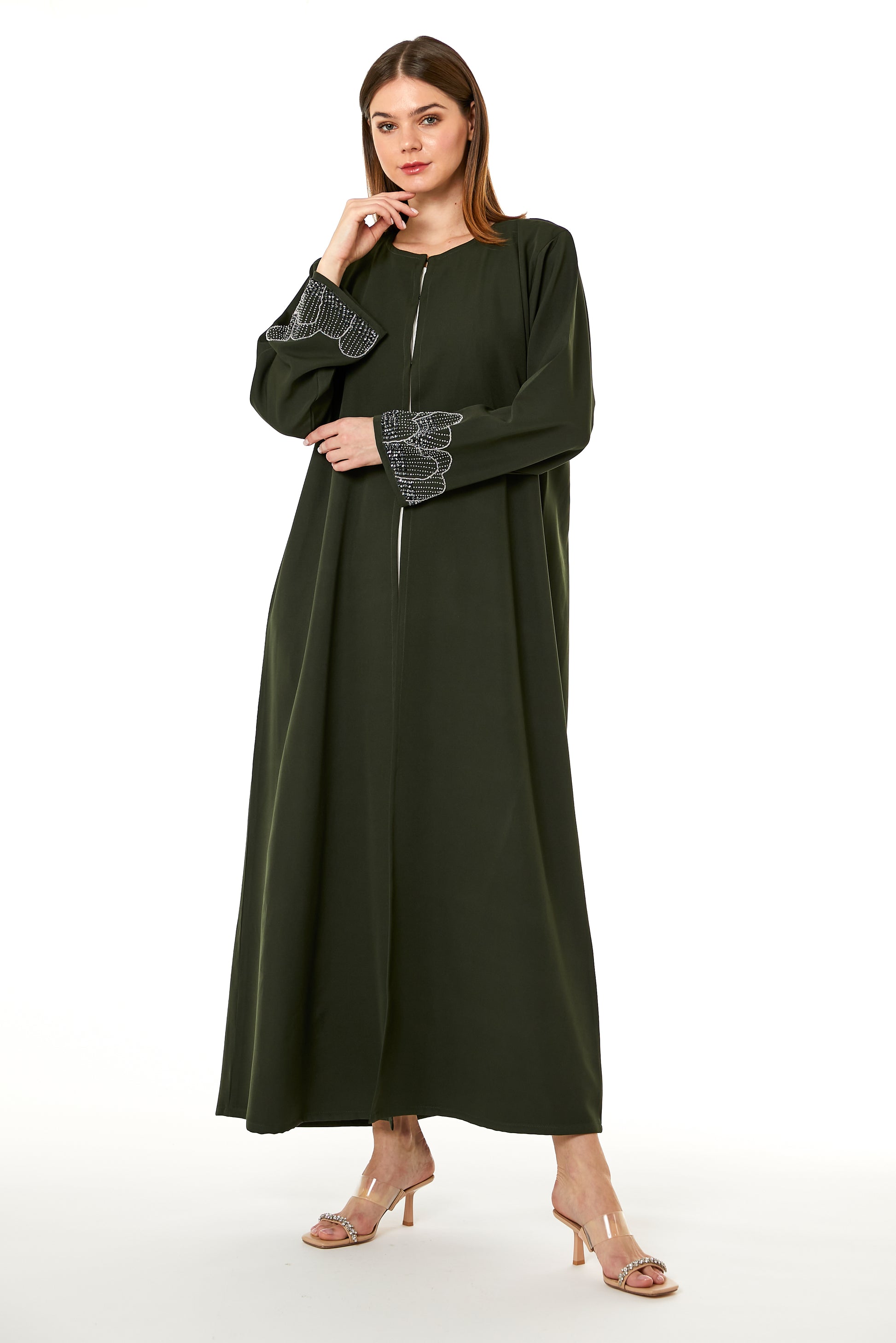 Copy of Navy CEY Melange Abaya (8102835781859)