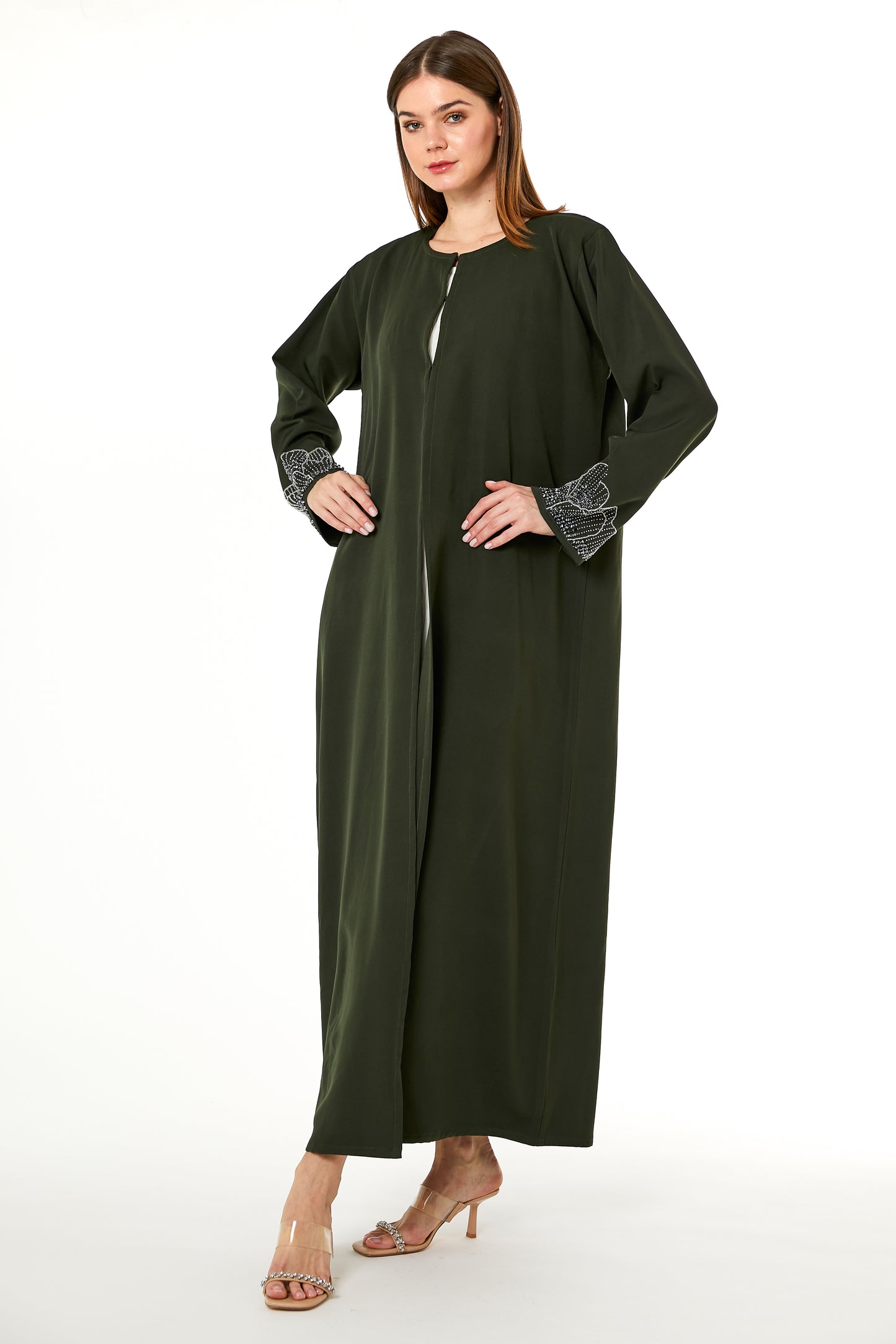 Copy of Navy CEY Melange Abaya (8102835781859)