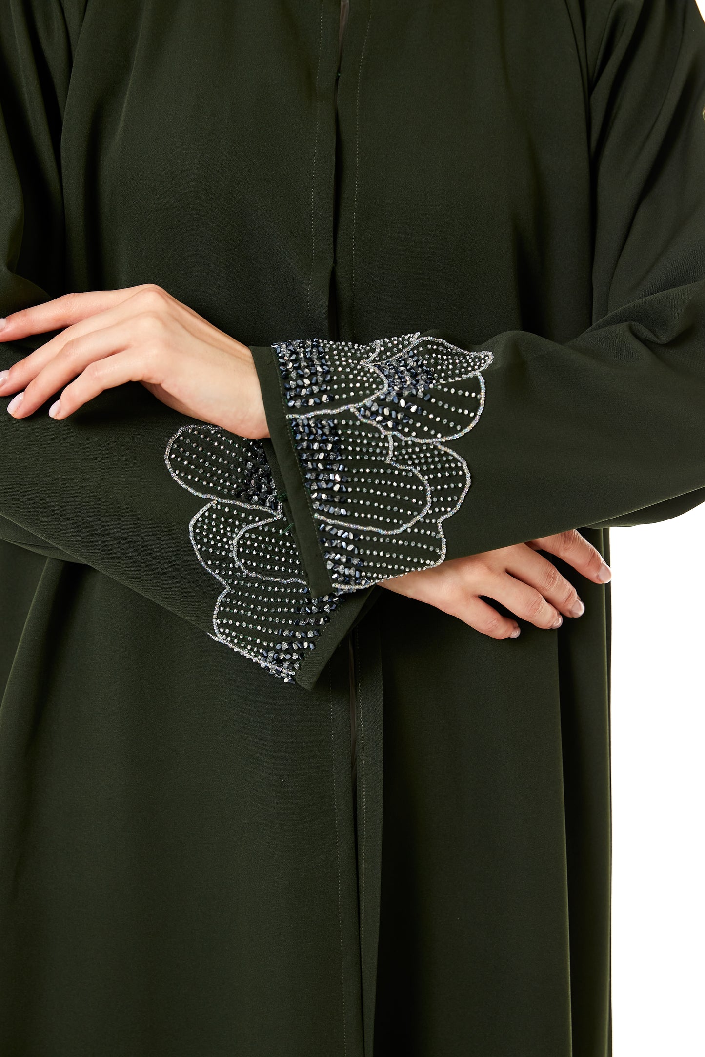 Copy of Navy CEY Melange Abaya (8102835781859)