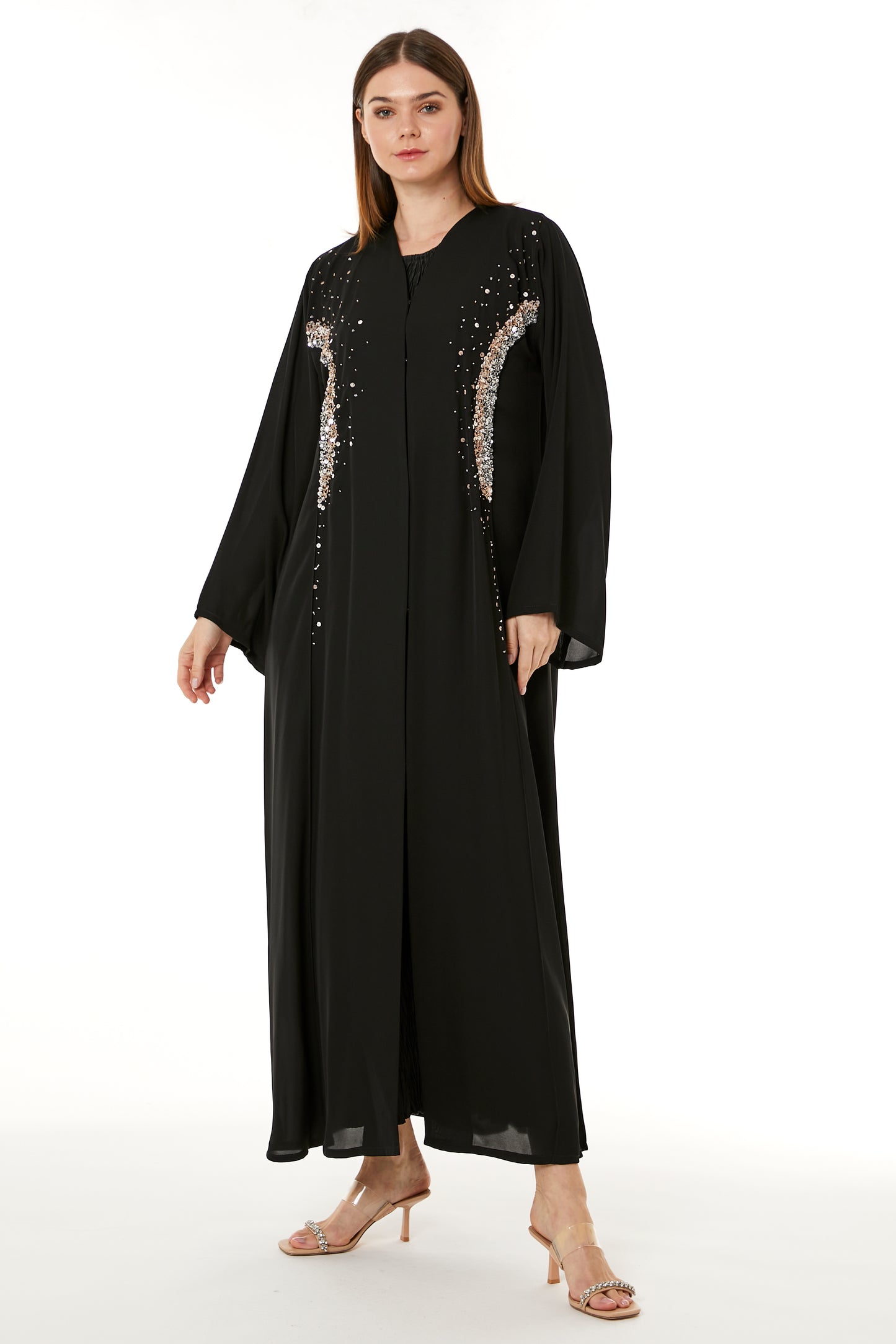 Copy of Dark Green Hand Embellished Abaya (8105241215203)