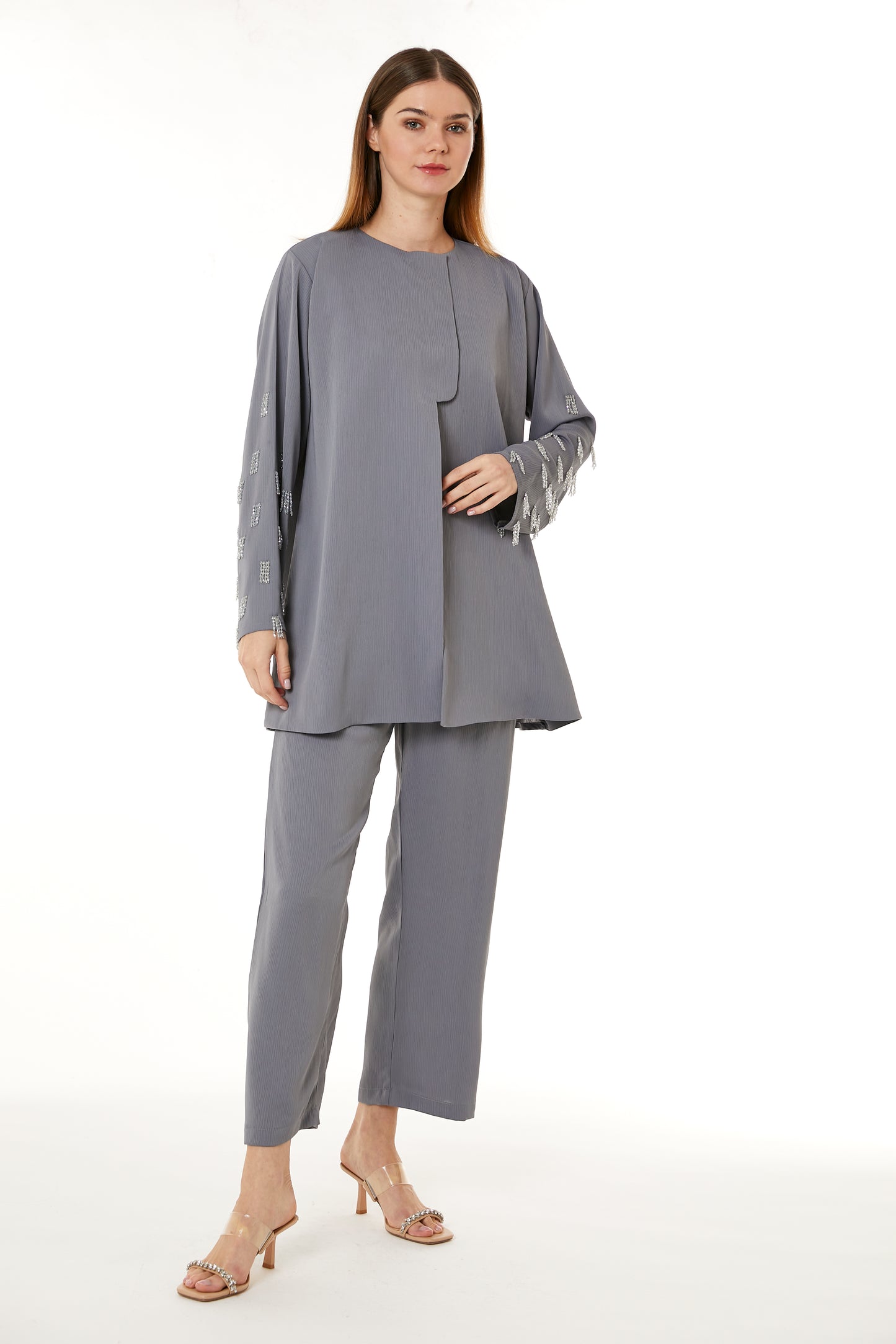 Copy of Grey Top and Pants Set (8105260777699)