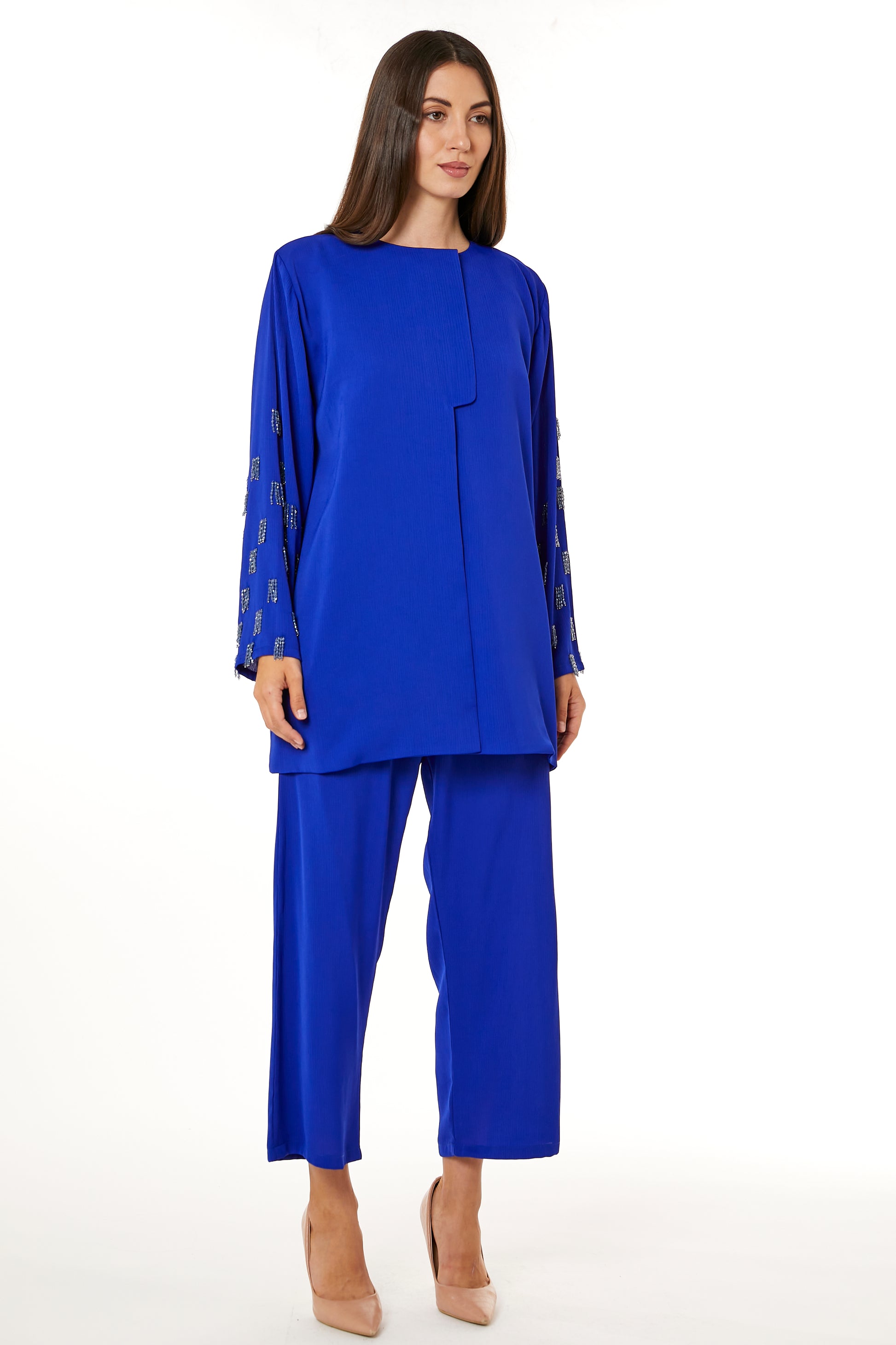 Copy of Royal Blue Top and Pants Set (8105278636259)