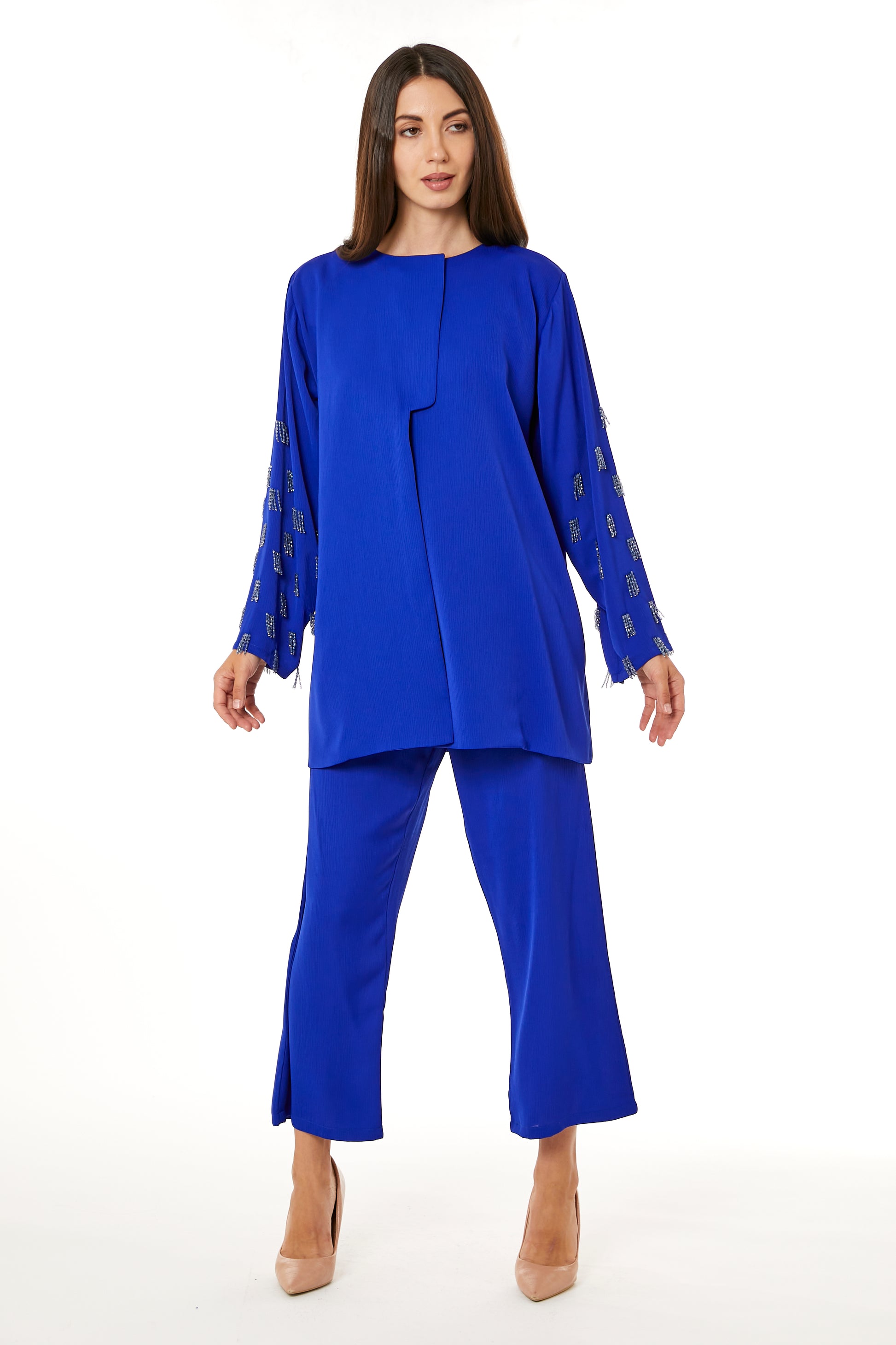 Copy of Royal Blue Top and Pants Set (8105278636259)