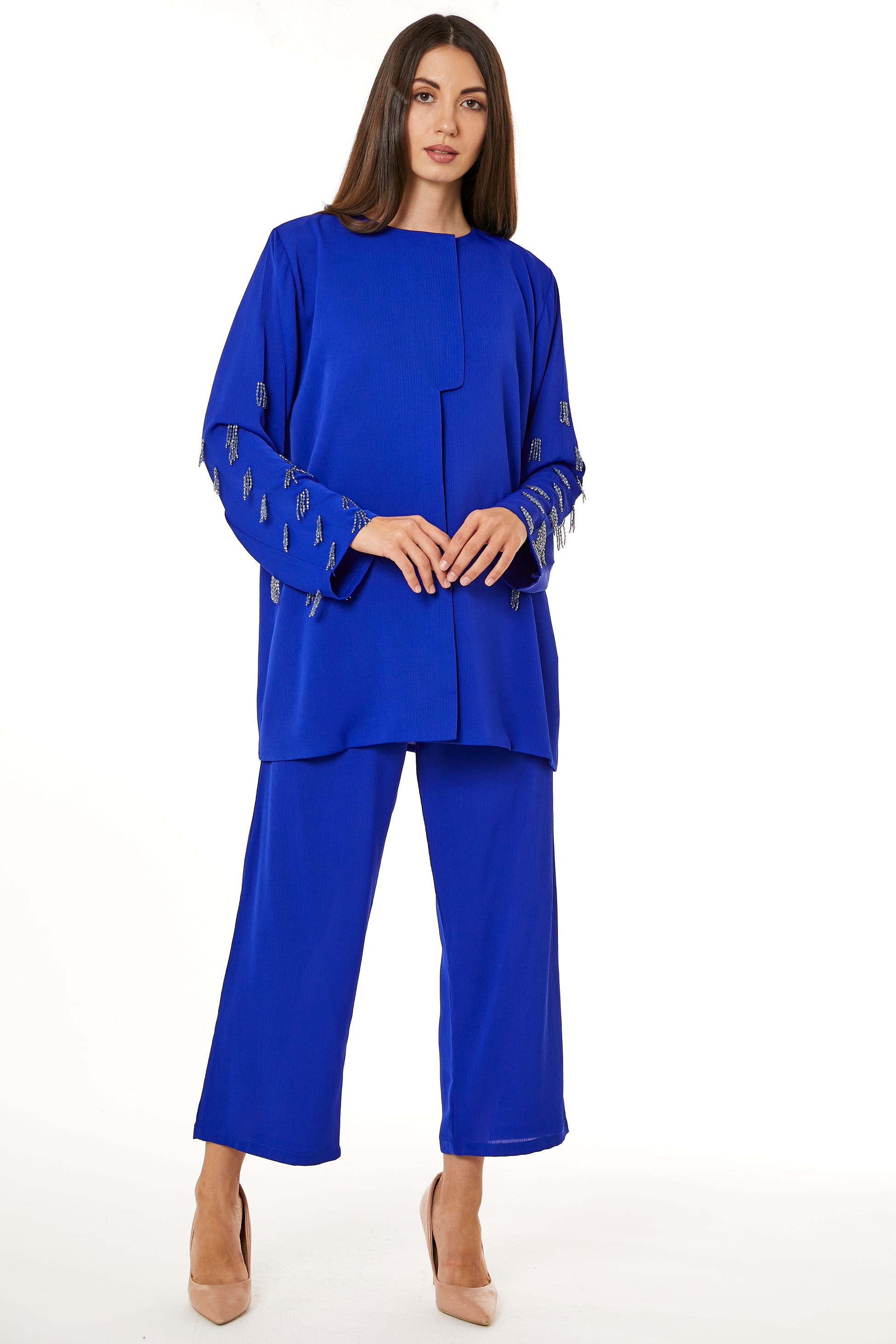 Copy of Royal Blue Top and Pants Set (8105278636259)