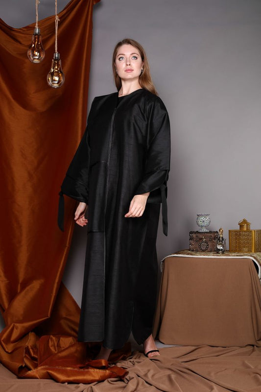 Piping Layered Abaya (6701403308216)