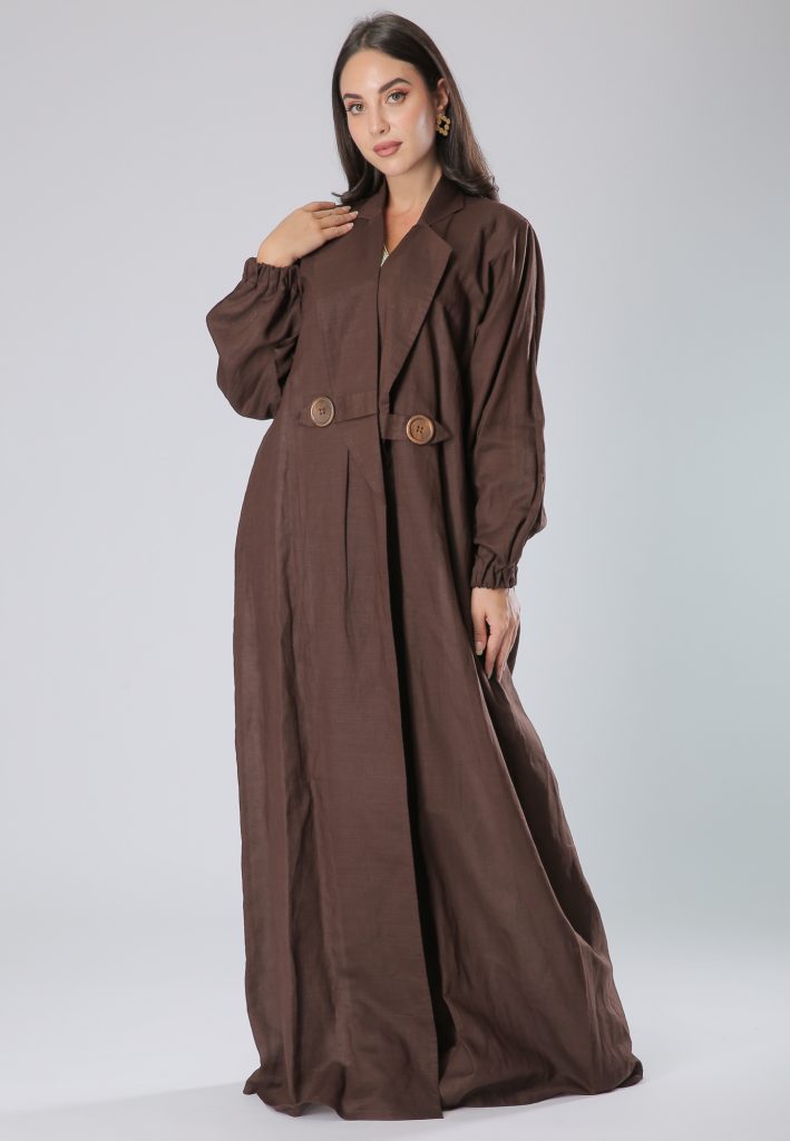 Western Style Abaya Coat (6701401211064)