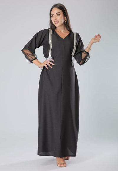 Shop Fit and Flare Abaya (6701414187192)