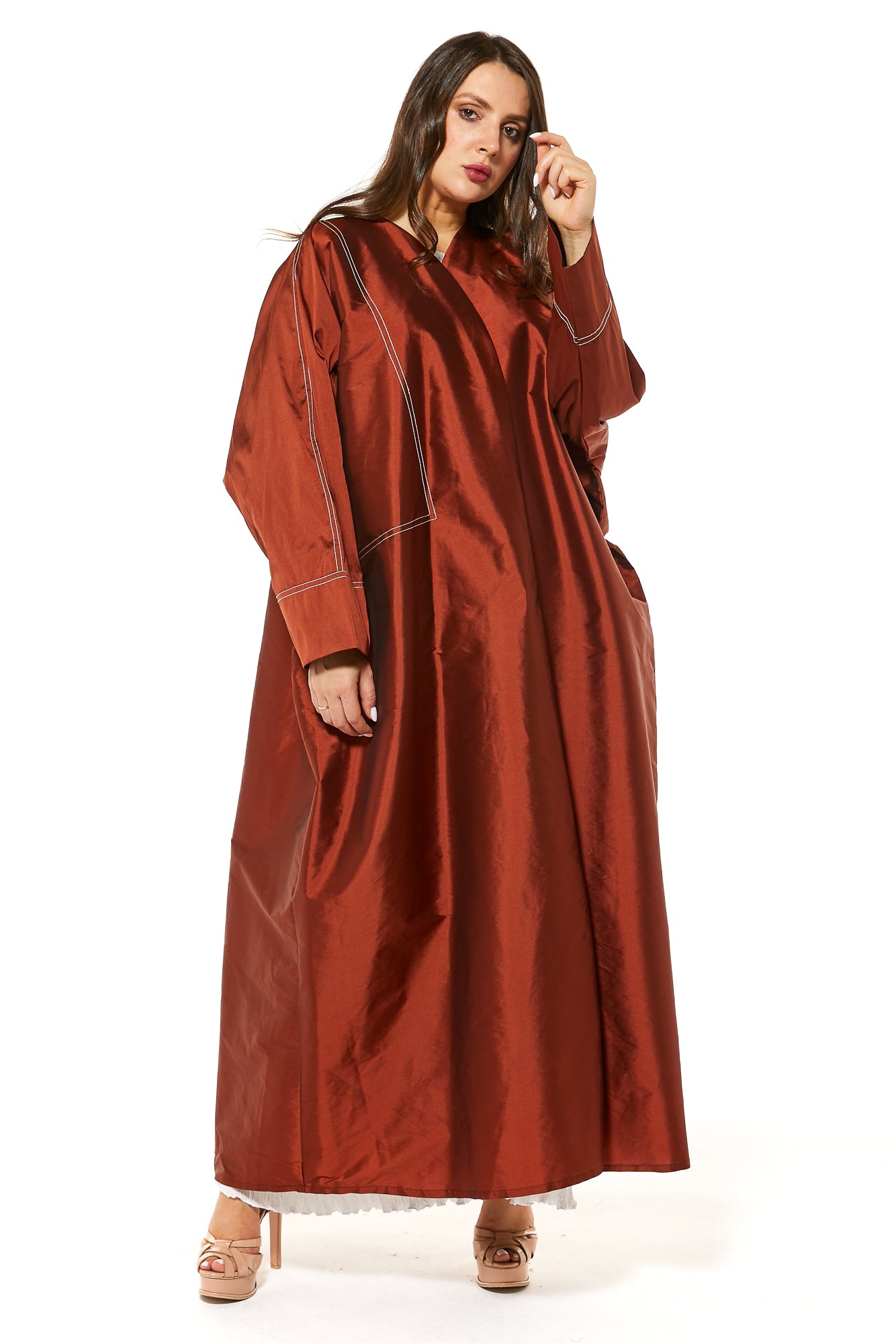 Rust Tafta Abaya (7468907331811)