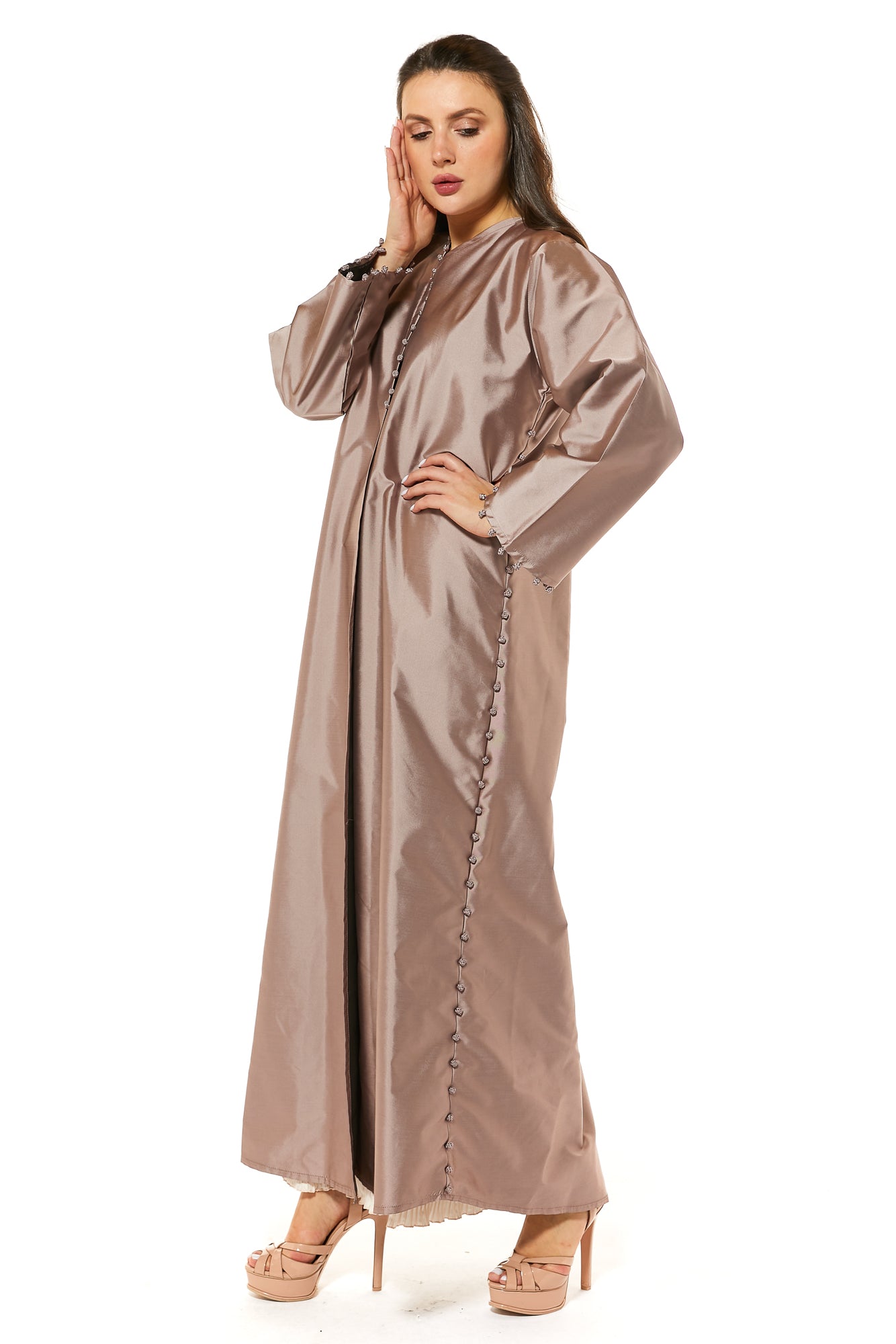 MOiSTREET Silk Abaya (7478534242531)