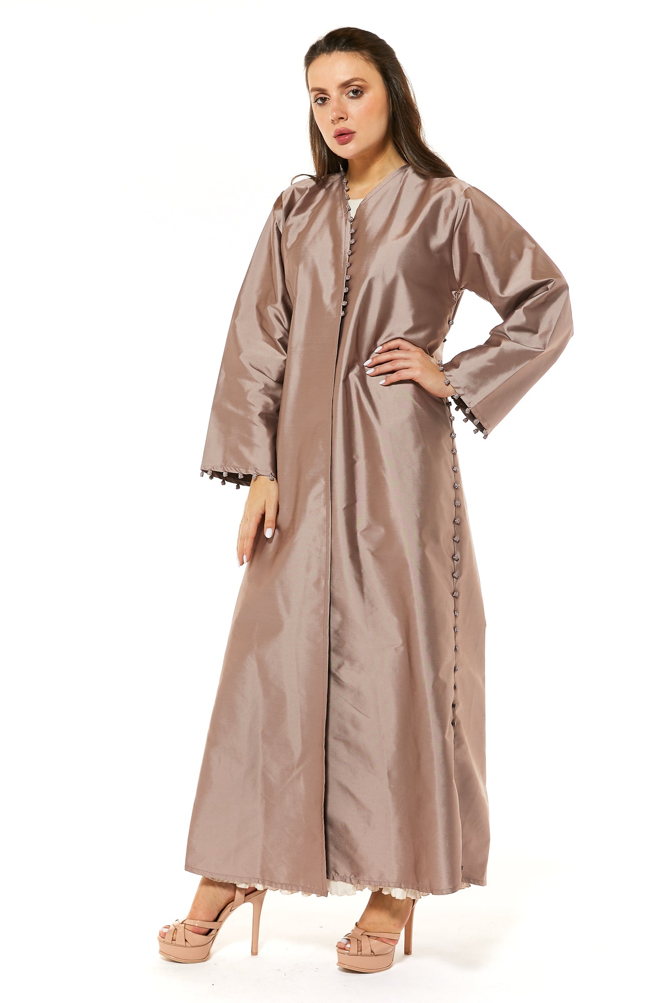 MOiSTREET Silk Abaya (7478534242531)