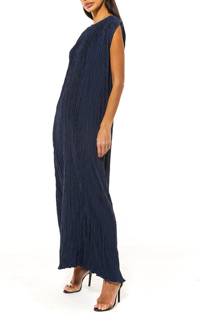 MOiSTREET Dark Blue Harir Maqsood Under Dress (7478724624611)