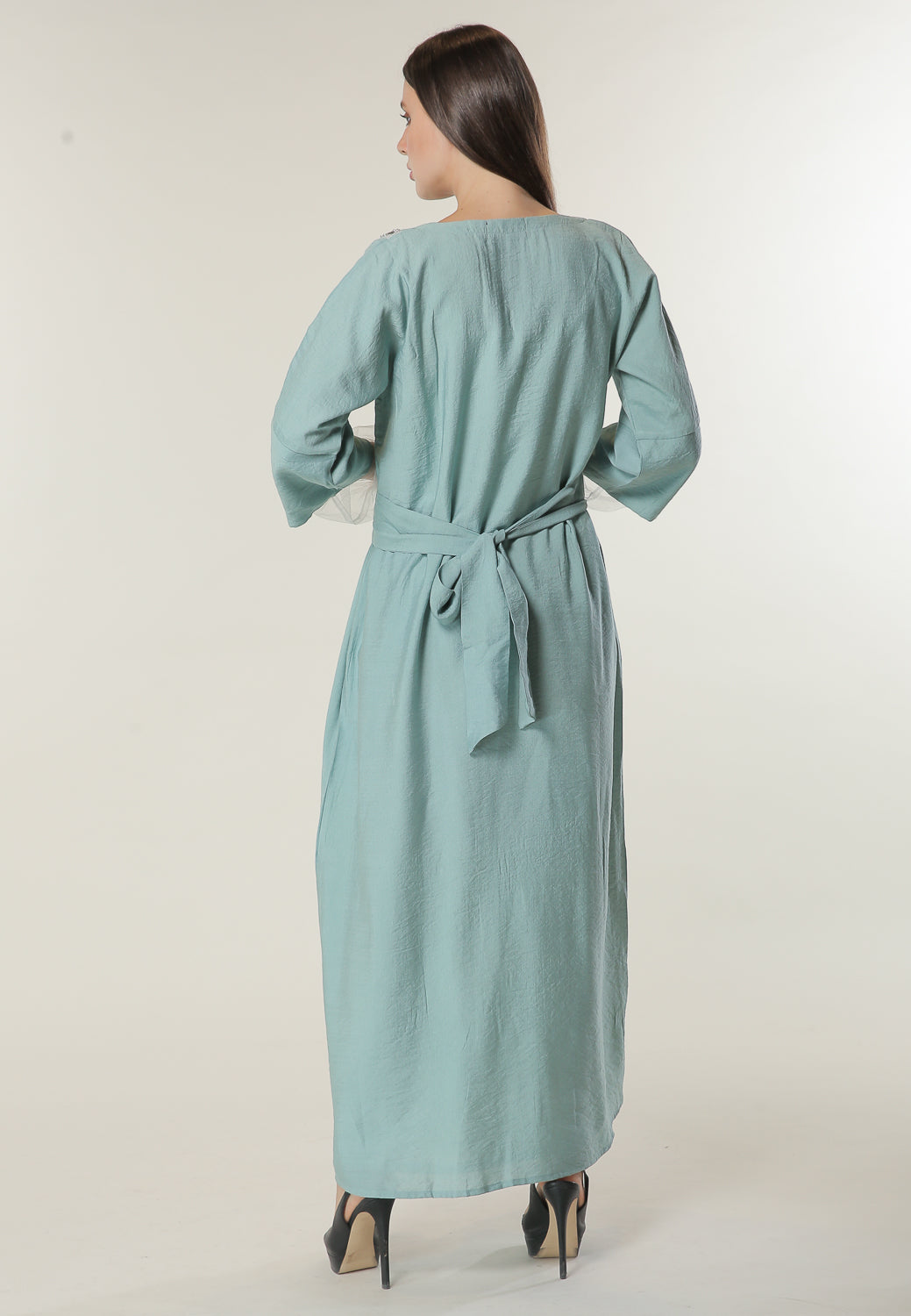 MOiSTREET Green Kaftan (6701410517176)