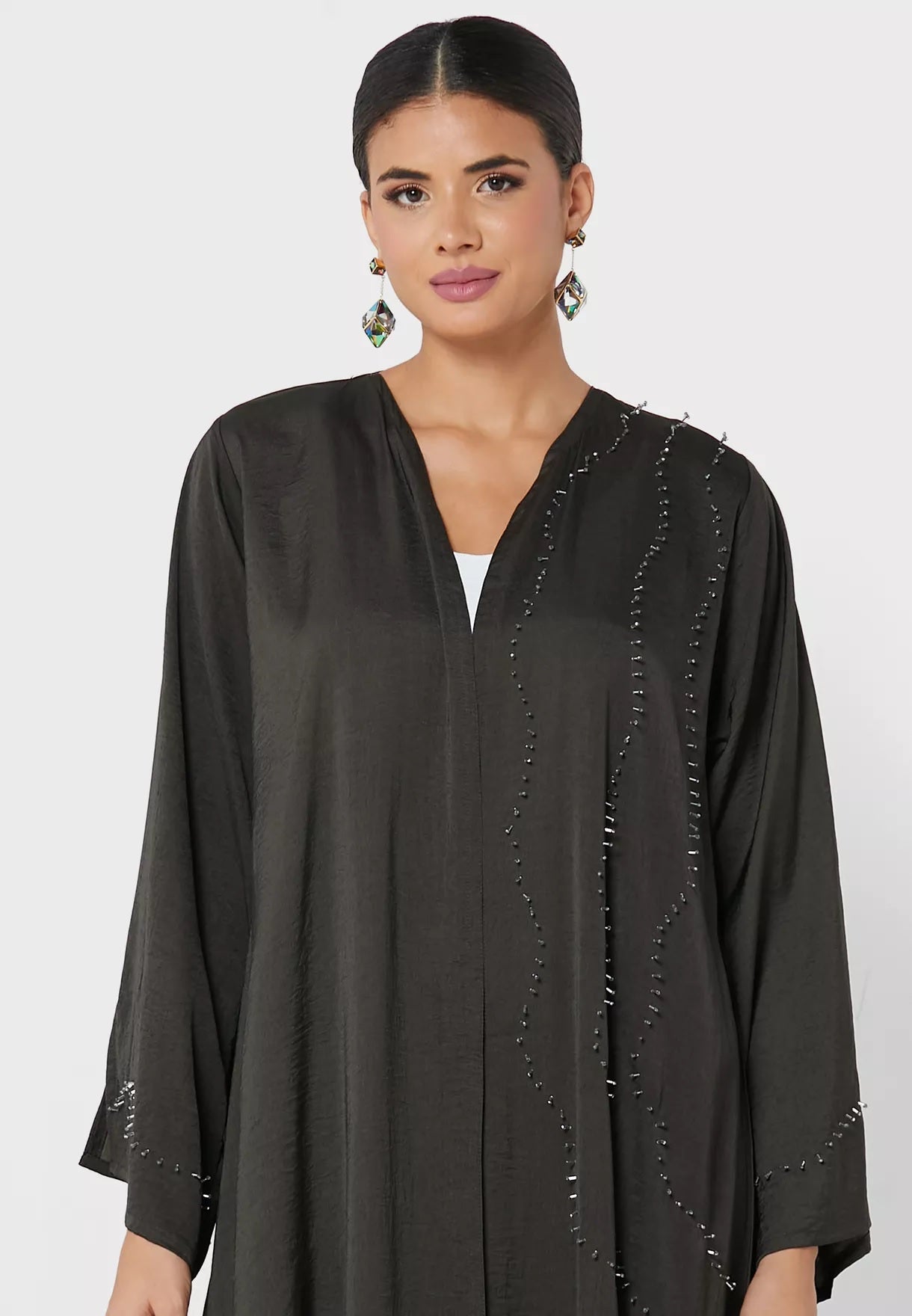 Copy of MOiSTREET Classic Green Pocket Abaya (7922928255203)