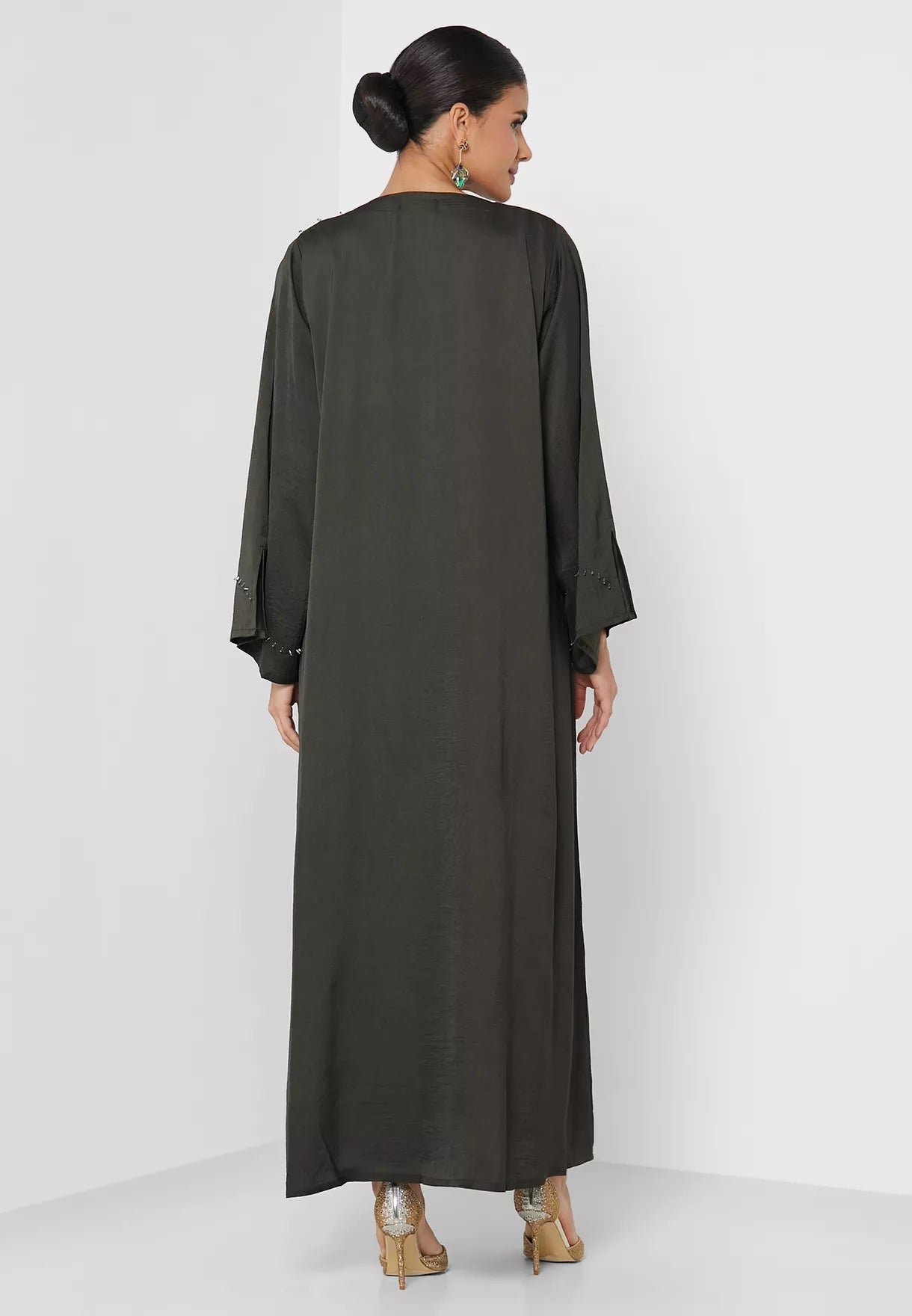 Copy of MOiSTREET Classic Green Pocket Abaya (7922928255203)