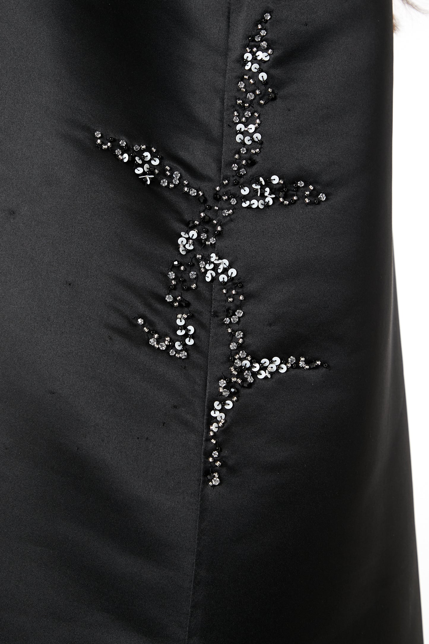 Copy of MOiSTREET Black Criss-Cross Linen Abaya (8049877975267)