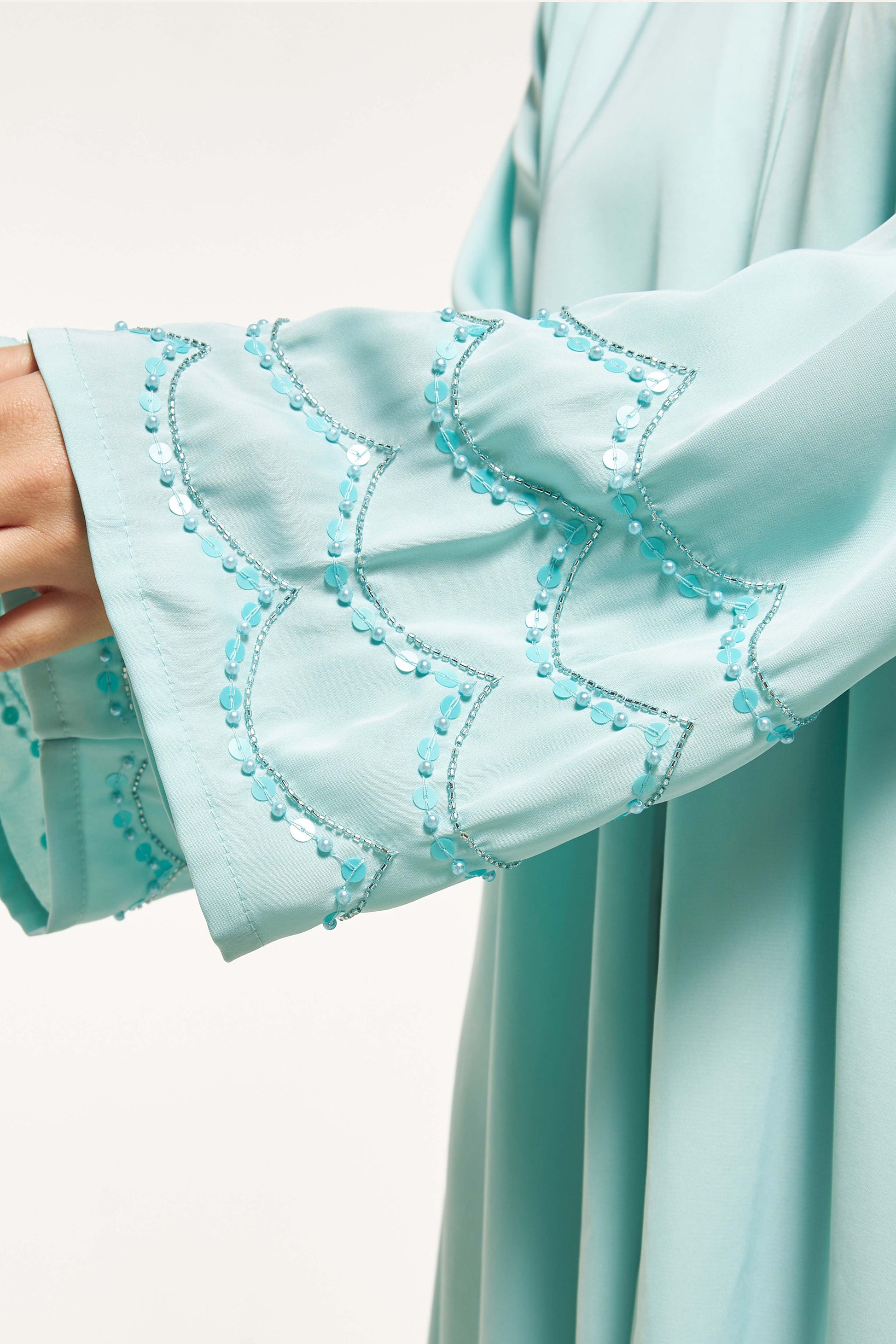 MOiSTREET Embellished Abaya (8043918917859)