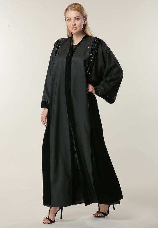 Shop Abstract Handwork Abaya (6701411270840)