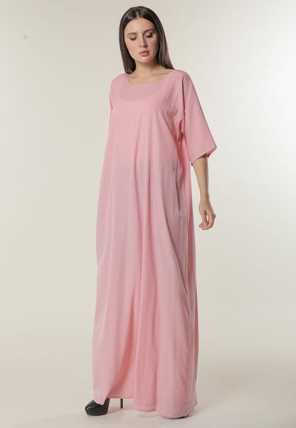 MOiSTREET Pink Under Abaya (6701413433528)