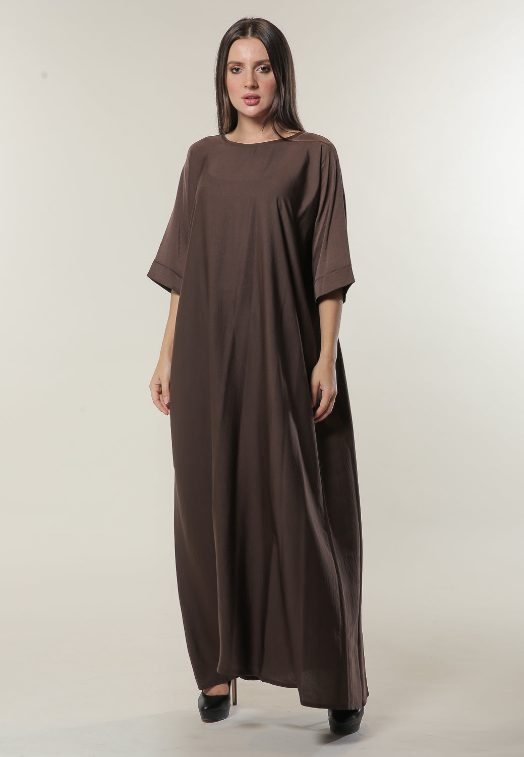 MOiSTREET Brown Under Abaya (6701413466296)