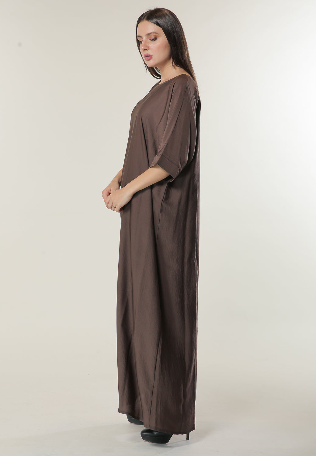 MOiSTREET Brown Under Abaya (6701413466296)