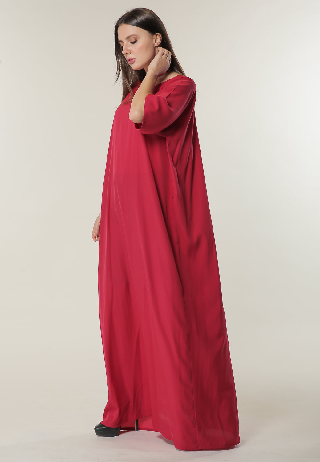 MOiSTREET Red Under Abaya (6701413564600)