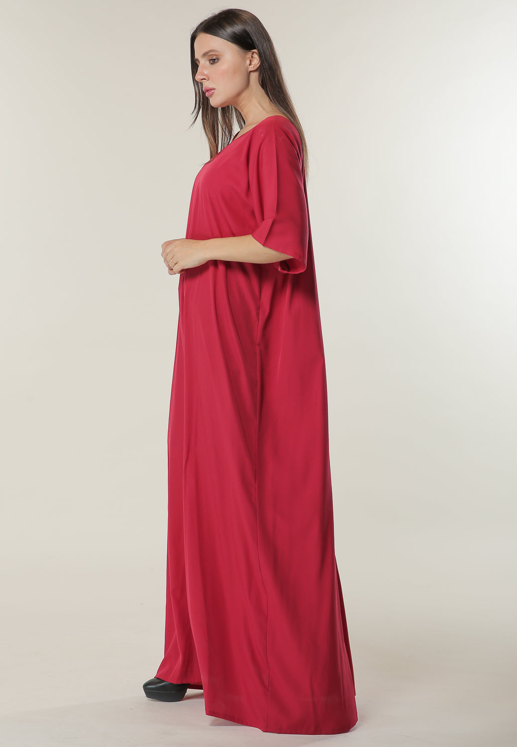 MOiSTREET Red Under Abaya (6701413564600)