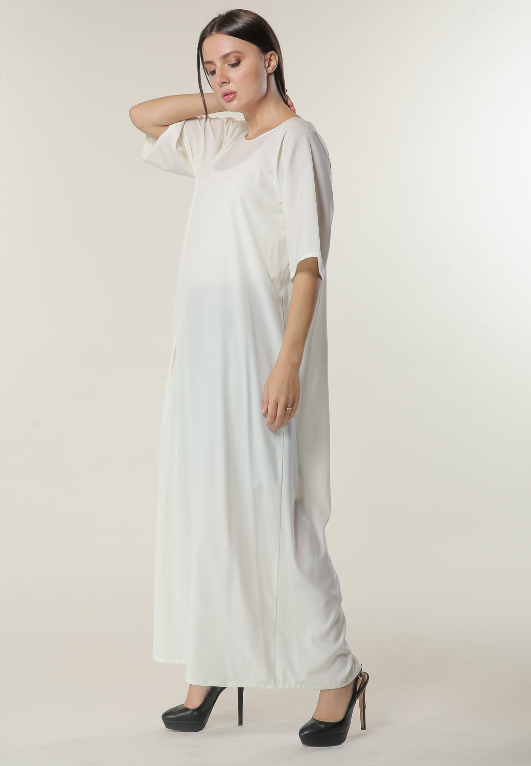 MOiSTREET White Under Abaya (6701413630136)