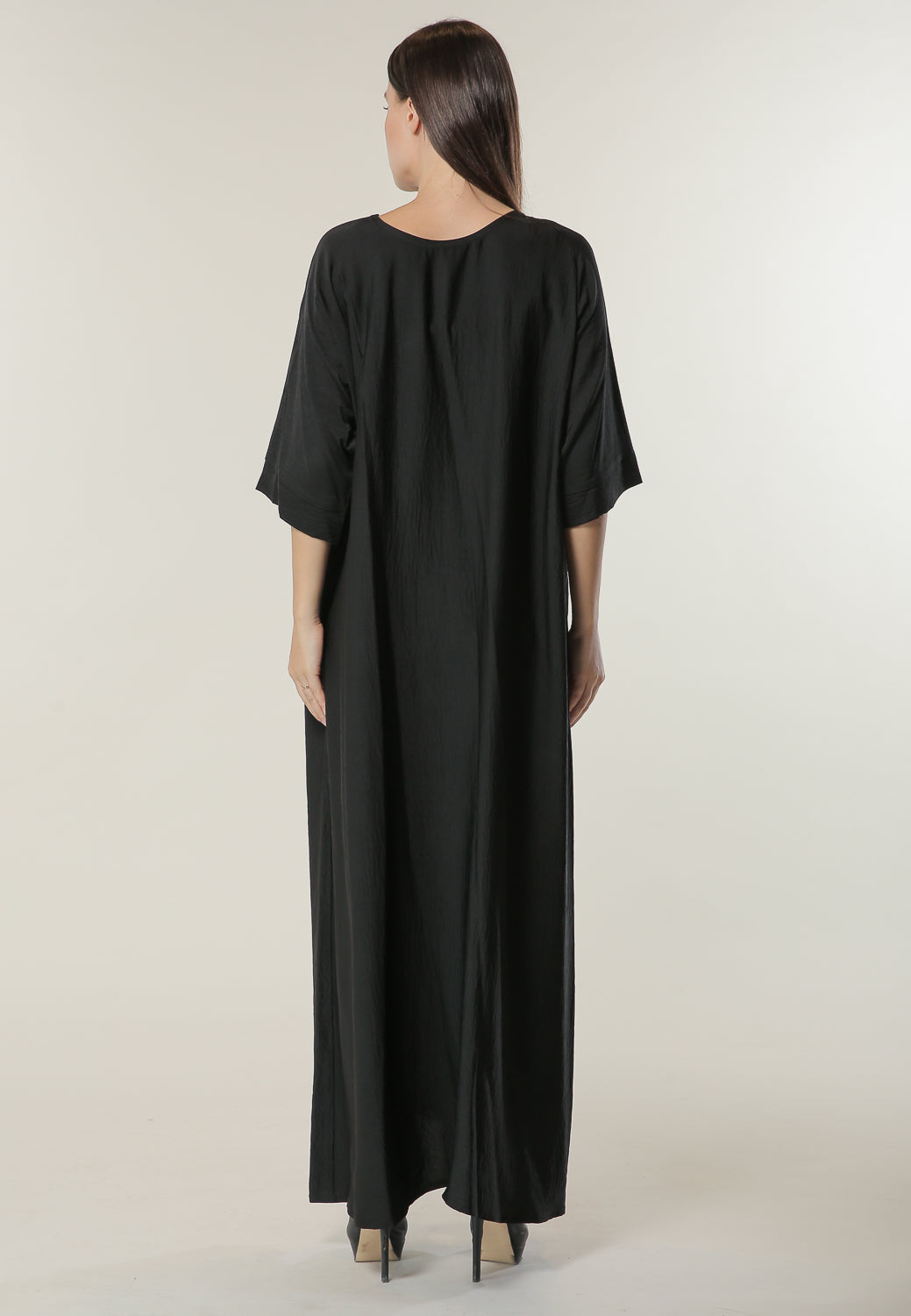 MOiSTREET Classic Black Under Abaya (6701413662904)